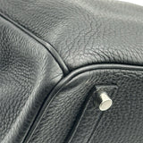 エルメス HERMES バーキン35 □N刻印 ブラック シルバー金具 トゴ レディース ハンドバッグ