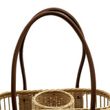 エルメス HERMES ボトルバスケットパーク ゴールド 柳材/トリヨン レディース ハンドバッグ