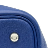 エルメス HERMES ボリード 1923 30 C刻印 ブルーサフィール シルバー金具 トリヨン レディース ショルダーバッグ