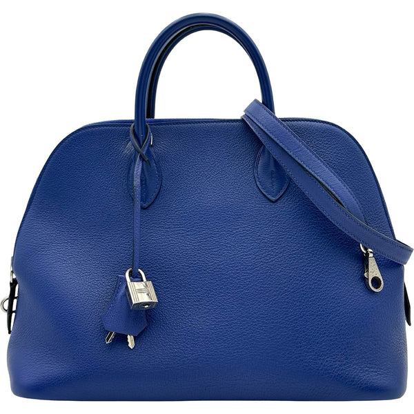 エルメス HERMES ボリード 1923 30 C刻印 ブルーサフィール シルバー