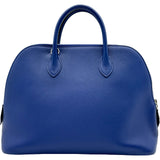 エルメス HERMES ボリード 1923 30 C刻印 ブルーサフィール シルバー金具 トリヨン レディース ショルダーバッグ