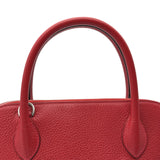 エルメス HERMES ボリード31 A刻印 ルージュカザック シルバー金具 トリヨン レディース ショルダーバッグ