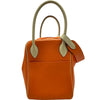 エルメス HERMES リンディ34 ▢M刻印 オレンジ/パルシェマン シルバー金具 トリヨンクレマンス レディース ショルダーバッグ