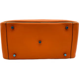エルメス HERMES リンディ34 ▢M刻印 オレンジ/パルシェマン シルバー金具 トリヨンクレマンス レディース ショルダーバッグ