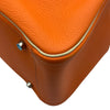 エルメス HERMES リンディ34 ▢M刻印 オレンジ/パルシェマン シルバー金具 トリヨンクレマンス レディース ショルダーバッグ