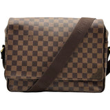 ルイ・ヴィトン LOUIS VUITTON シェルトンMM N41149 ブラウン ダミエ・キャンバス メンズ メッセンジャーバッグ