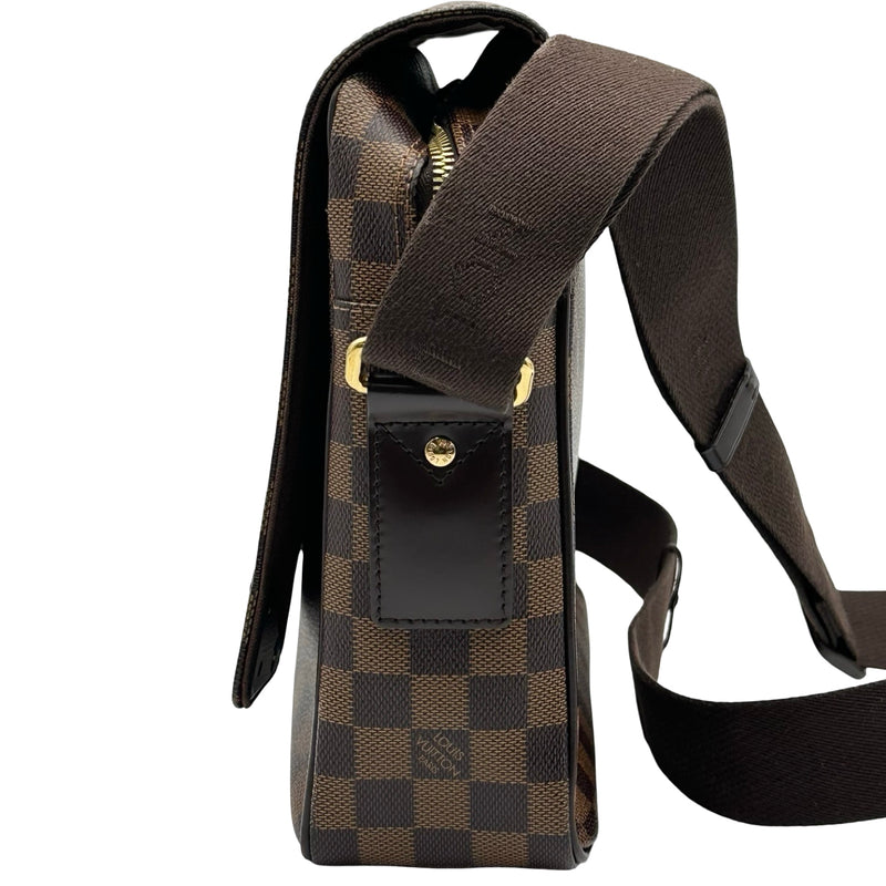 ルイ・ヴィトン LOUIS VUITTON シェルトンMM N41149 ブラウン ダミエ