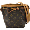 ルイ・ヴィトン LOUIS VUITTON ナノ・ノエ M41346 ブラウン モノグラムキャンバス レディース ショルダーバッグ