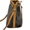 ルイ・ヴィトン LOUIS VUITTON ナノ・ノエ M41346 ブラウン モノグラムキャンバス レディース ショルダーバッグ