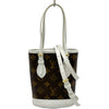 ルイ・ヴィトン LOUIS VUITTON ナノ・バケット M81489 ブラウン モノグラムキャンバス レディース ショルダーバッグ