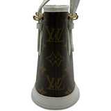ルイ・ヴィトン LOUIS VUITTON ナノ・バケット M81489 ブラウン モノグラムキャンバス レディース ショルダーバッグ