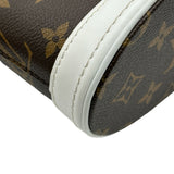 ルイ・ヴィトン LOUIS VUITTON ナノ・バケット M81489 ブラウン モノグラムキャンバス レディース ショルダーバッグ