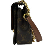 ルイ・ヴィトン LOUIS VUITTON マルソー M46127 ブラウン モノグラムキャンバス レディース ショルダーバッグ