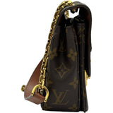 ルイ・ヴィトン LOUIS VUITTON マルソー M46127 ブラウン モノグラムキャンバス レディース ショルダーバッグ