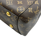 ルイ・ヴィトン LOUIS VUITTON モンテーニュBB M41055 ブラウン モノグラムキャンバス レディース ショルダーバッグ