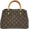 ルイ・ヴィトン LOUIS VUITTON モンテーニュBB M41055 ブラウン モノグラムキャンバス レディース ショルダーバッグ