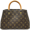ルイ・ヴィトン LOUIS VUITTON モンテーニュBB M41055 ブラウン モノグラムキャンバス レディース ショルダーバッグ