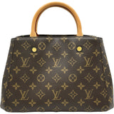 ルイ・ヴィトン LOUIS VUITTON モンテーニュBB M41055 ブラウン モノグラムキャンバス レディース ショルダーバッグ