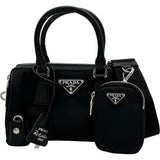 プラダ PRADA Re-Edition 2WAYハンドバッグ 1BB846 ブラック ナイロン レディース ハンドバッグ
