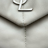 サンローラン SAINT LAURENT ルル パファー 620333 アイボリー レザー レディース ショルダーバッグ