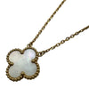 ヴァンクリーフ＆アーペル Van Cleef & Arpels ヴィンテージアルハンブラネックレス ゴールド Au750 マザーオブパール ジュエリー