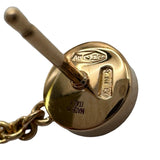 ブルガリ BVLGARI ブルガリブルガリドロップピアス ピンクゴールド Au750 マザーオブパール ダイヤモンド ジュエリー