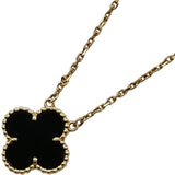 ヴァンクリーフ＆アーペル Van Cleef & Arpels ヴィンテージアルハンブラネックレス ゴールド Au750 オニキス ジュエリー