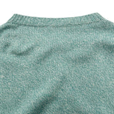 クリスチャン・ディオール Christian Dior Bee刺繍ニットカーディガン 4SBM14CARA グリーン ウール レディース カーディガン