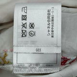 シャネル CHANEL ココマークフラワーキャミワンピース P76762 ホワイト コットン レディース ワンピース