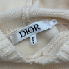 クリスチャン・ディオール Christian Dior スターロゴ刺繡ニットフーディー 3SBM14PUL3 ベージュ ウール レディース ニット
