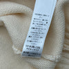 クリスチャン・ディオール Christian Dior スターロゴ刺繡ニットフーディー 3SBM14PUL3 ベージュ ウール レディース ニット