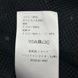 クリスチャン・ディオール Christian Dior ドットフリルチュールスカート 311J02A6152 ブラック コットン レディース スカート