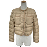 モンクレール MONCLER GENCAY ダウンジャケット ベージュ ポリエステル レディース ダウンジャケット