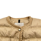 モンクレール MONCLER GENCAY ダウンジャケット ベージュ ポリエステル レディース ダウンジャケット