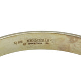 エルメス HERMES コリエドシアンバングルLG シルバー Ag925 ジュエリー