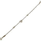 ティファニー TIFFANY＆CO バイザヤードブレスレット ピンクゴールド Au750 ダイヤモンド ジュエリー