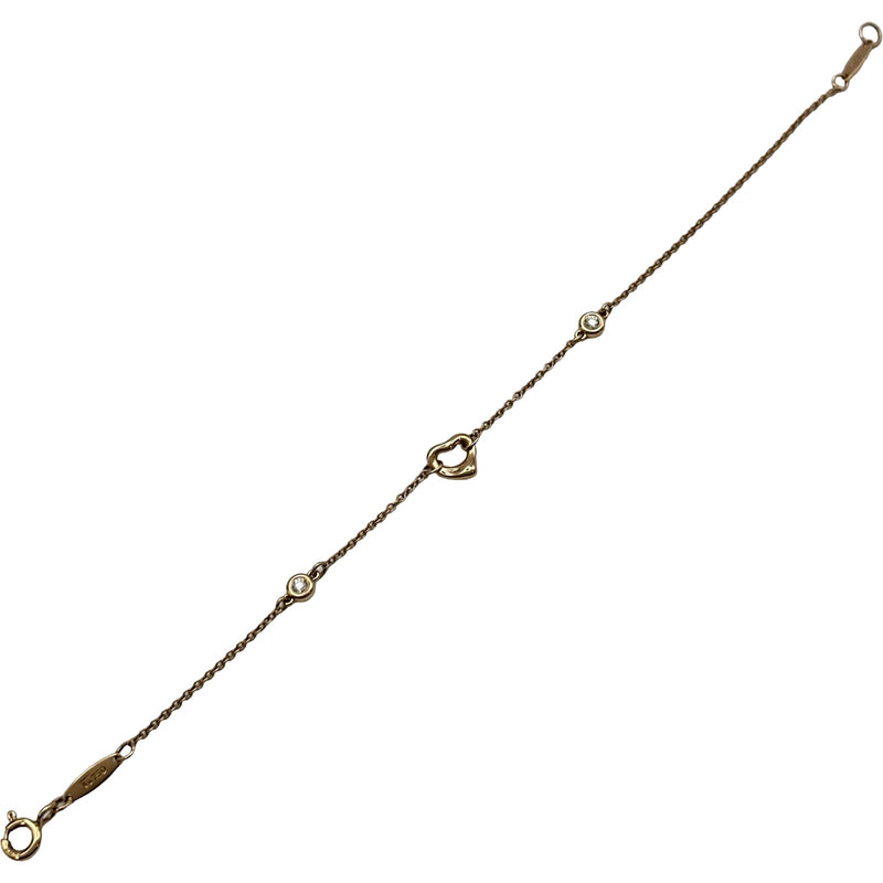 ティファニー TIFFANY＆CO バイザヤードブレスレット ピンクゴールド