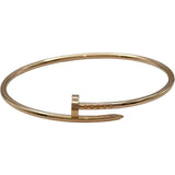 カルティエ Cartier ジュスト アンクルブレスレット SM ピンクゴールド Au750 ジュエリー
