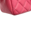 シャネル CHANEL ミニマトラッセ20 A69900 28番台 ピンク シルバー金具 ラムスキン レディース ショルダーバッグ