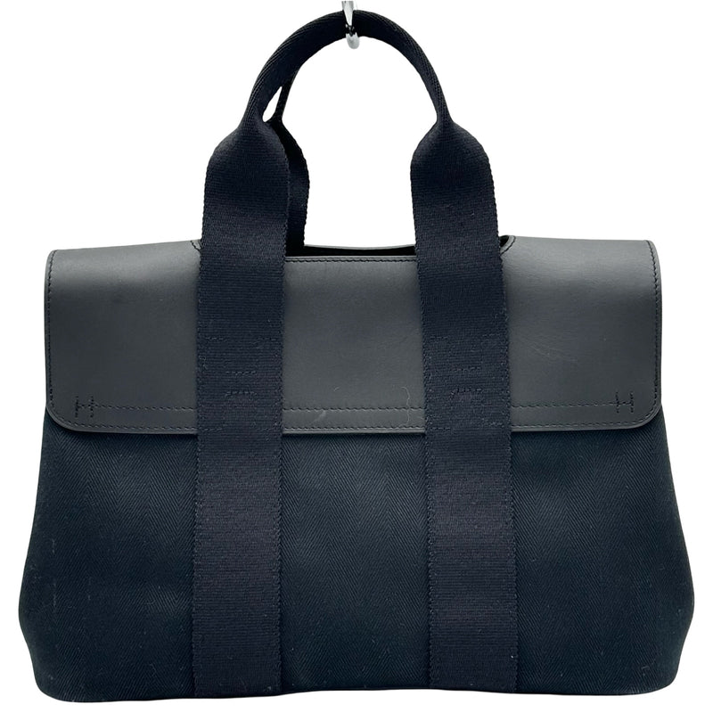 エルメス HERMES ヴァルパライソPM ブラック シルバー金具 トワル