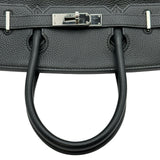 エルメス HERMES バーキン30 ▢I刻印 ブラック シルバー金具 トゴ レディース ハンドバッグ