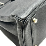 エルメス HERMES バーキン30 ▢I刻印 ブラック シルバー金具 トゴ レディース ハンドバッグ