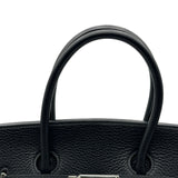 エルメス HERMES バーキン35 □I刻印 ブラック トリヨン レディース ハンドバッグ