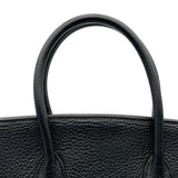 エルメス HERMES バーキン35 □I刻印 ブラック トリヨン レディース ハンドバッグ