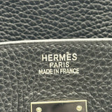 エルメス HERMES バーキン35 □I刻印 ブラック トリヨン レディース ハンドバッグ