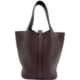 エルメス HERMES ピコタンロックPM エクラ U刻印 ハバナ/ブラックゴールド金具 トリヨンクレマンス/スイフト レディース ハンドバッグ