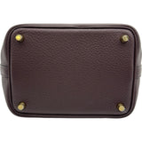 エルメス HERMES ピコタンロックPM エクラ U刻印 ハバナ/ブラックゴールド金具 トリヨンクレマンス/スイフト レディース ハンドバッグ