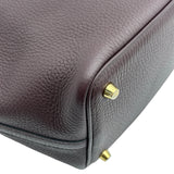 エルメス HERMES ピコタンロックPM エクラ U刻印 ハバナ/ブラックゴールド金具 トリヨンクレマンス/スイフト レディース ハンドバッグ