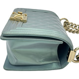 シャネル CHANEL ボーイシャネル20 A67085 22番台 グレー ゴールド金具 エナメル レディース ショルダーバッグ