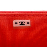 シャネル CHANEL マトラッセチェーンポーチ CD0204 ピンク ゴールド金具 カーフスキン レディース ショルダーバッグ